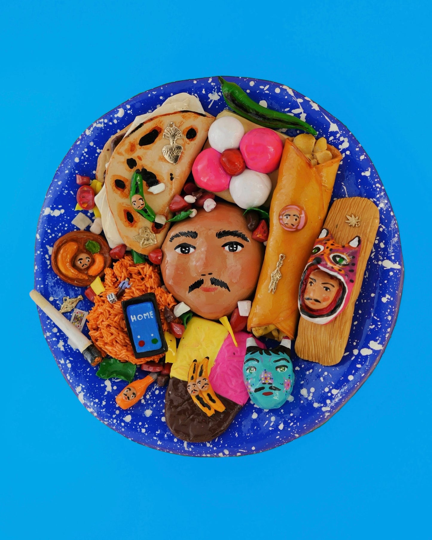 I’ve Got a Full Plate Lately - Self Portrait