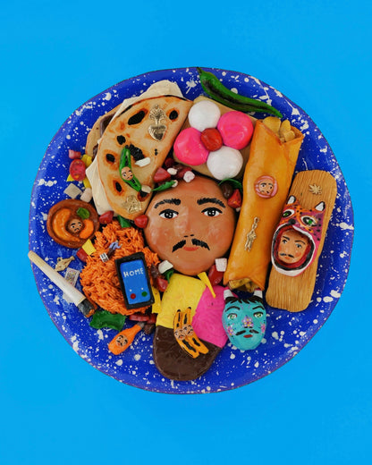 I’ve Got a Full Plate Lately - Self Portrait