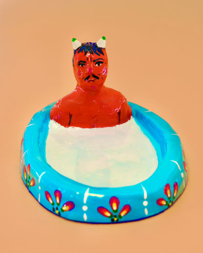 Bath Time Devil (Jewelry Dish)