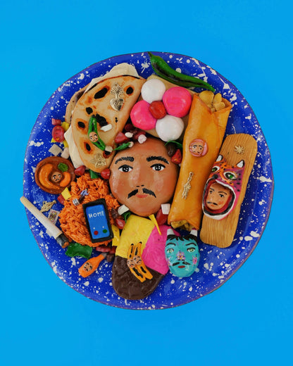 I’ve Got a Full Plate Lately - Self Portrait