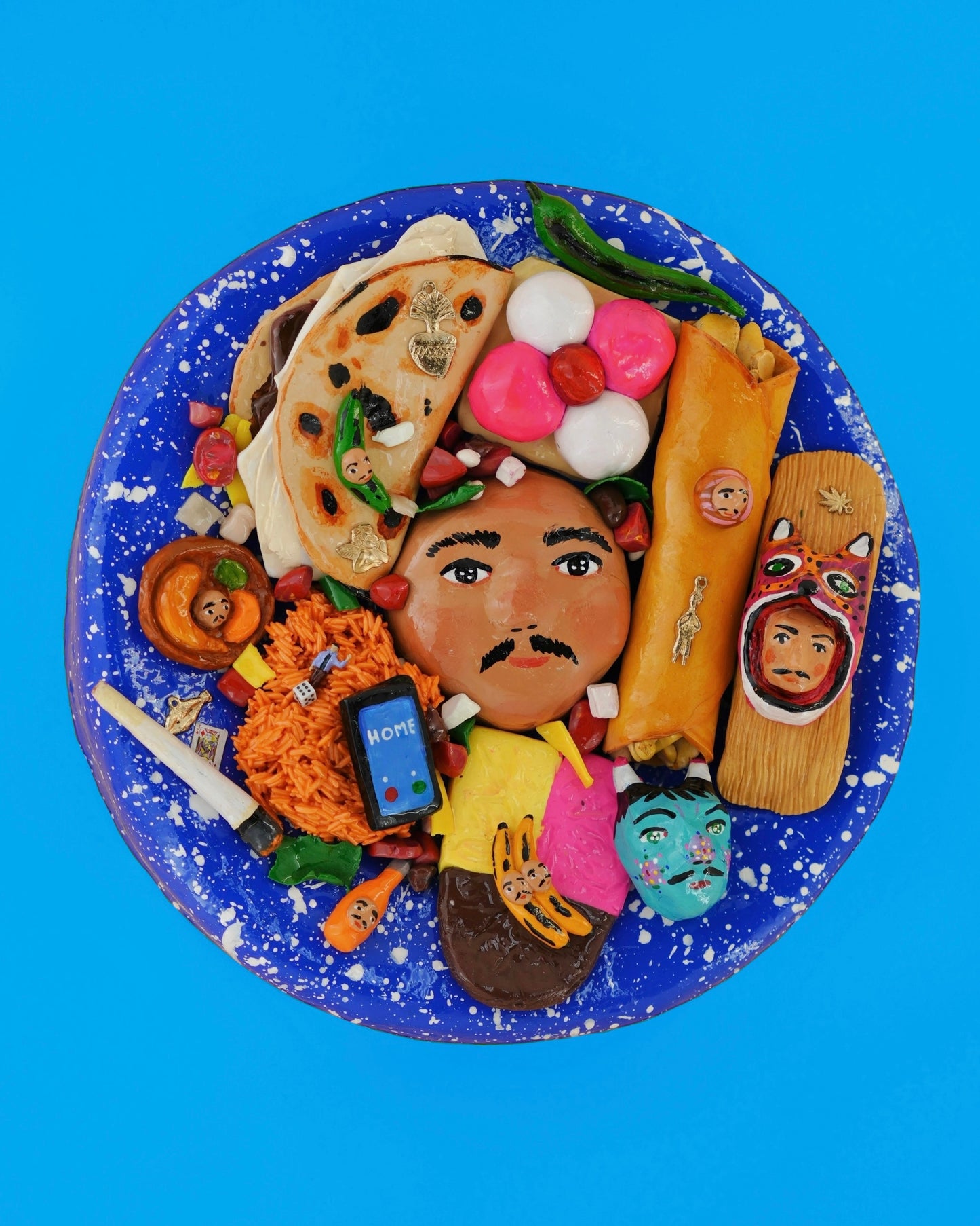 I’ve Got a Full Plate Lately - Self Portrait