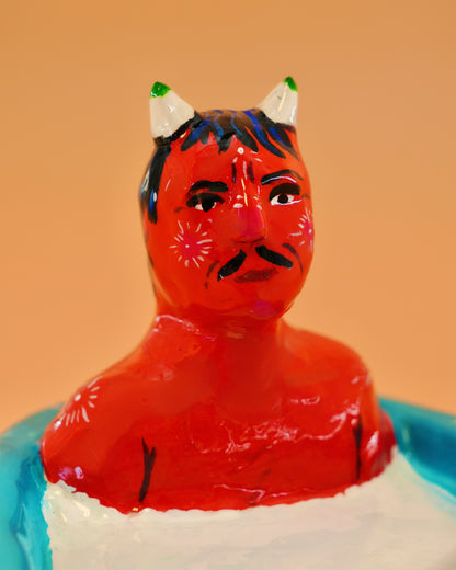 Bath Time Devil (Jewelry Dish)