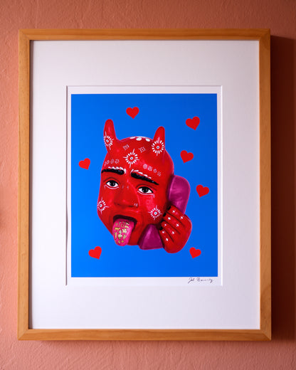 Those First Conversations - Signed Art Print