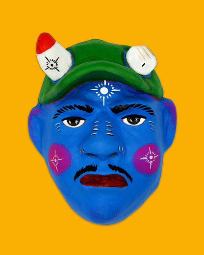 Self Portrait with Broken Horn (Signed)