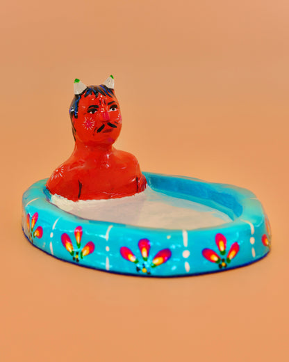 Bath Time Devil (Jewelry Dish)