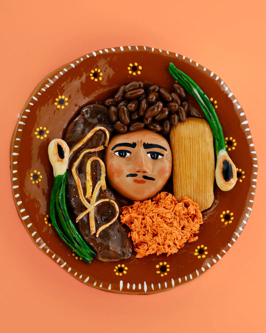 Carne Asada with Rice, Beans and a Tamale