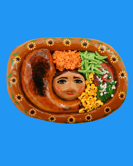 Chicken Leg with Rice and Beans