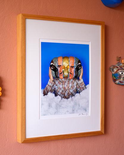 Head In The Clouds- Signed Art Print
