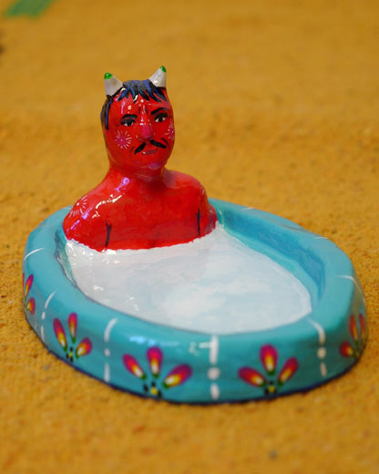 Bath Time Devil (Jewelry Dish)